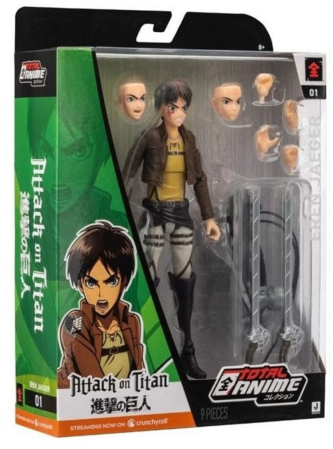 Total Anime Attack on Titan Eren Jaeger Figurka 17cm