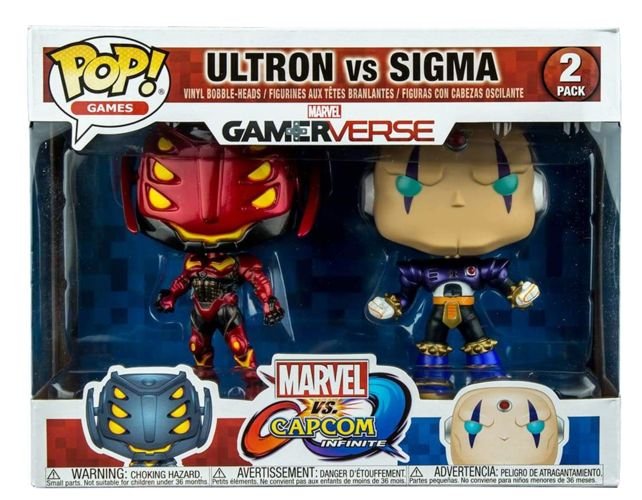 Funko POP! Marvel vs Capcom red Ultron/Sigma 2pak figurki