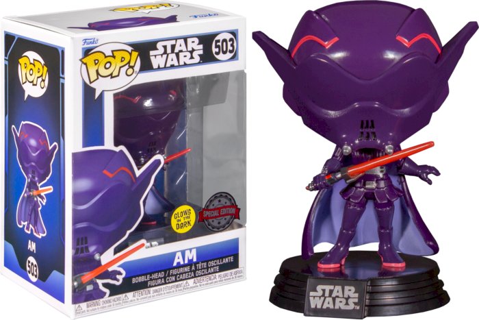 Funko POP! Star Wars AM 503 glow Specjal Edition