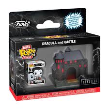Zestaw Funko Bitty POP! Towns Universal Monsters Dracula and Castle