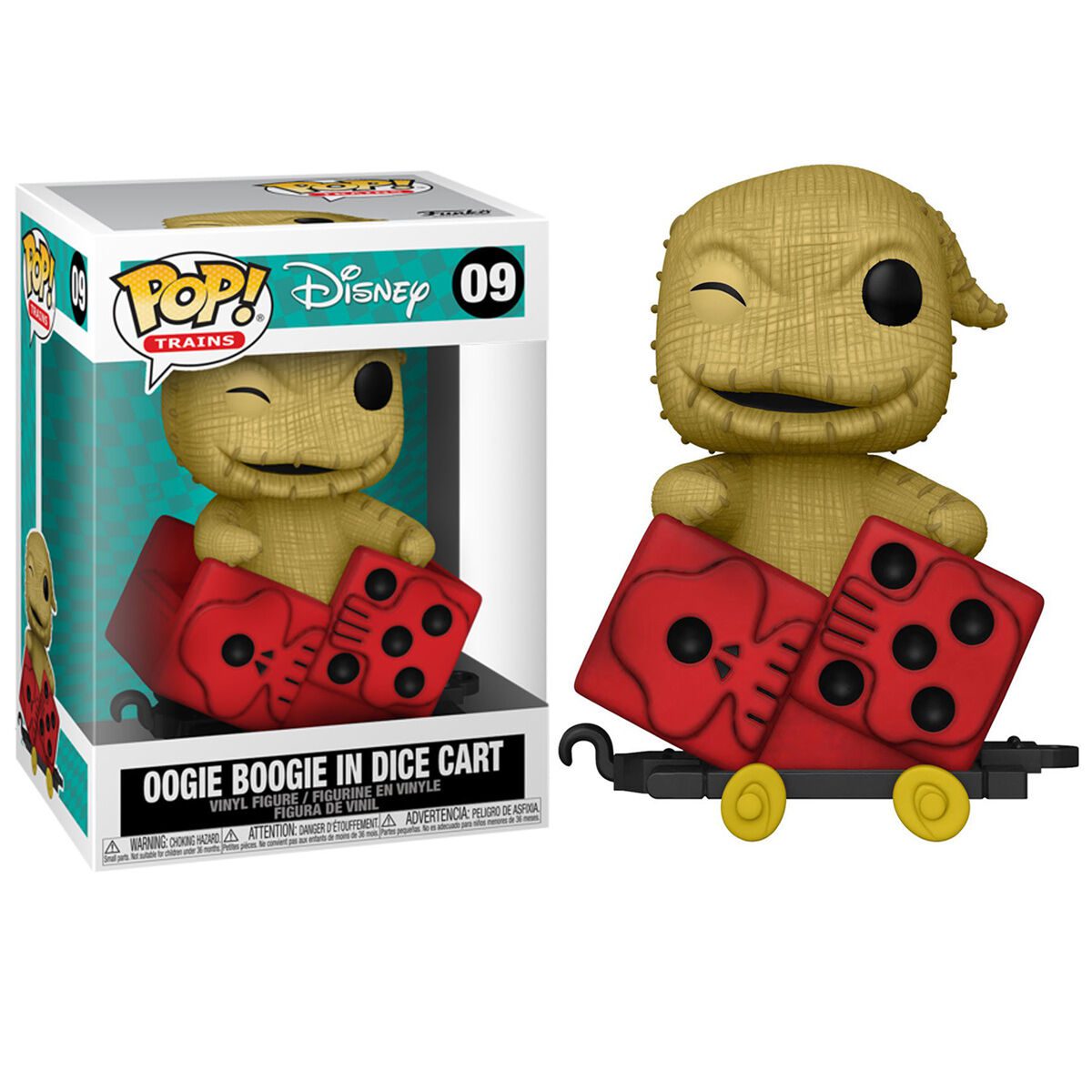 Funko POP! Disney Oogie Boogie in dice cart 09 figurka