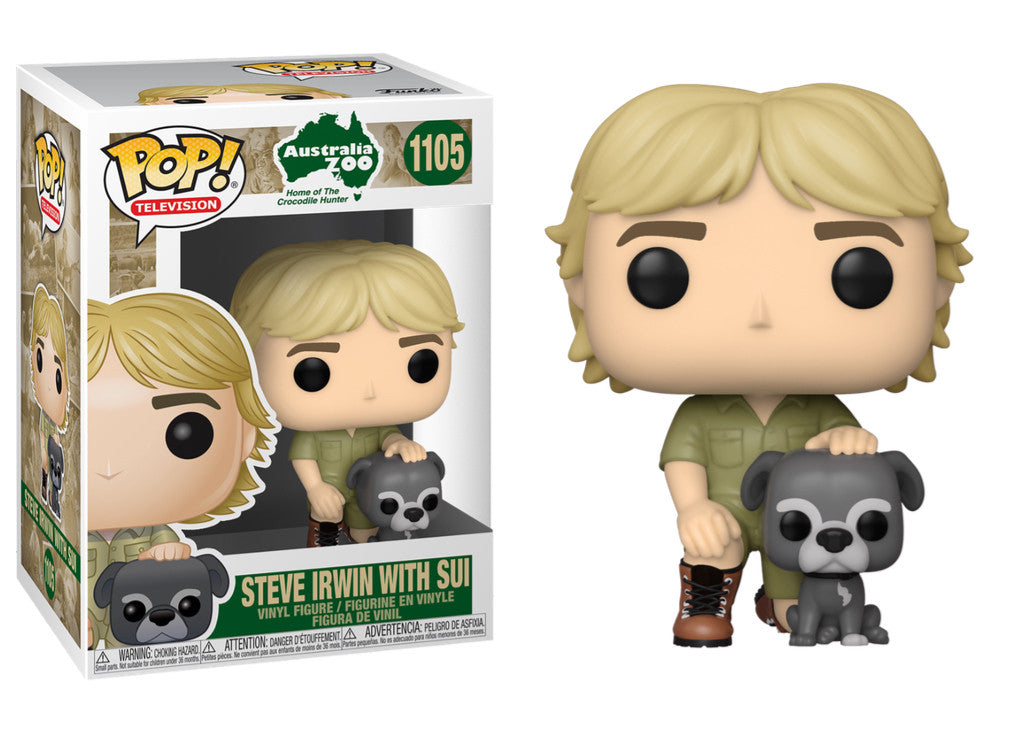 Funko POP! Australia Zoo Steve Irwin with Sui 1105 figurka