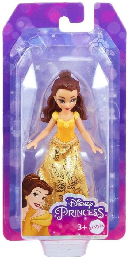 Mattel Disney Princess księżniczka Bella 9cm figurka lalka