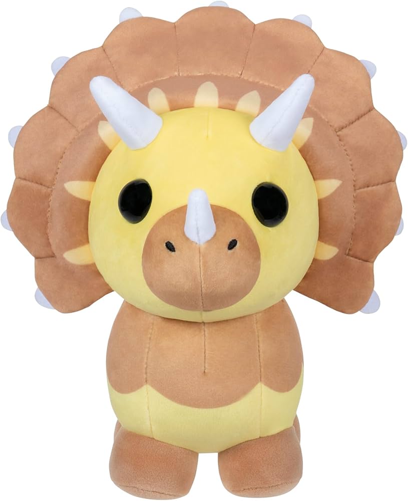 Jazwares Adopt Me Collector Plush Triceratops 20cm