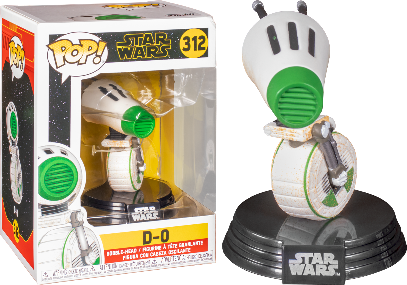 Funko POP! Star Wars Droid D-0 312 figurka