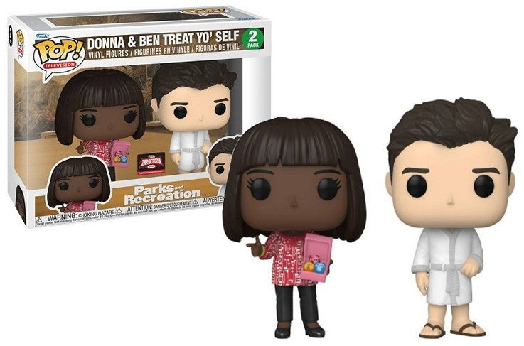 Funko POP! Parks & Recreation Donna Ben 2pak Specjal Edition