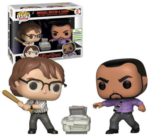 Funko POP! Office Space M. Bolton and Samir 2pak