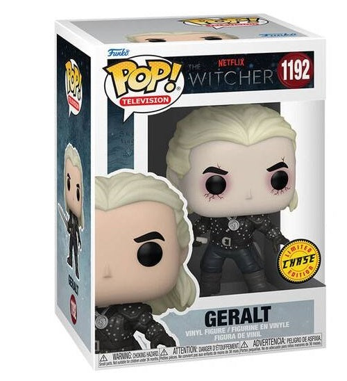 Funko POP! The Witcher Netflix Geralt 1192 Figurka kolekcjonerska Chase