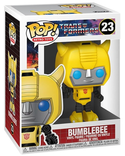 Funko POP! Retro Toys Transformers Bumblebee 23 figurka kolekcjonerska