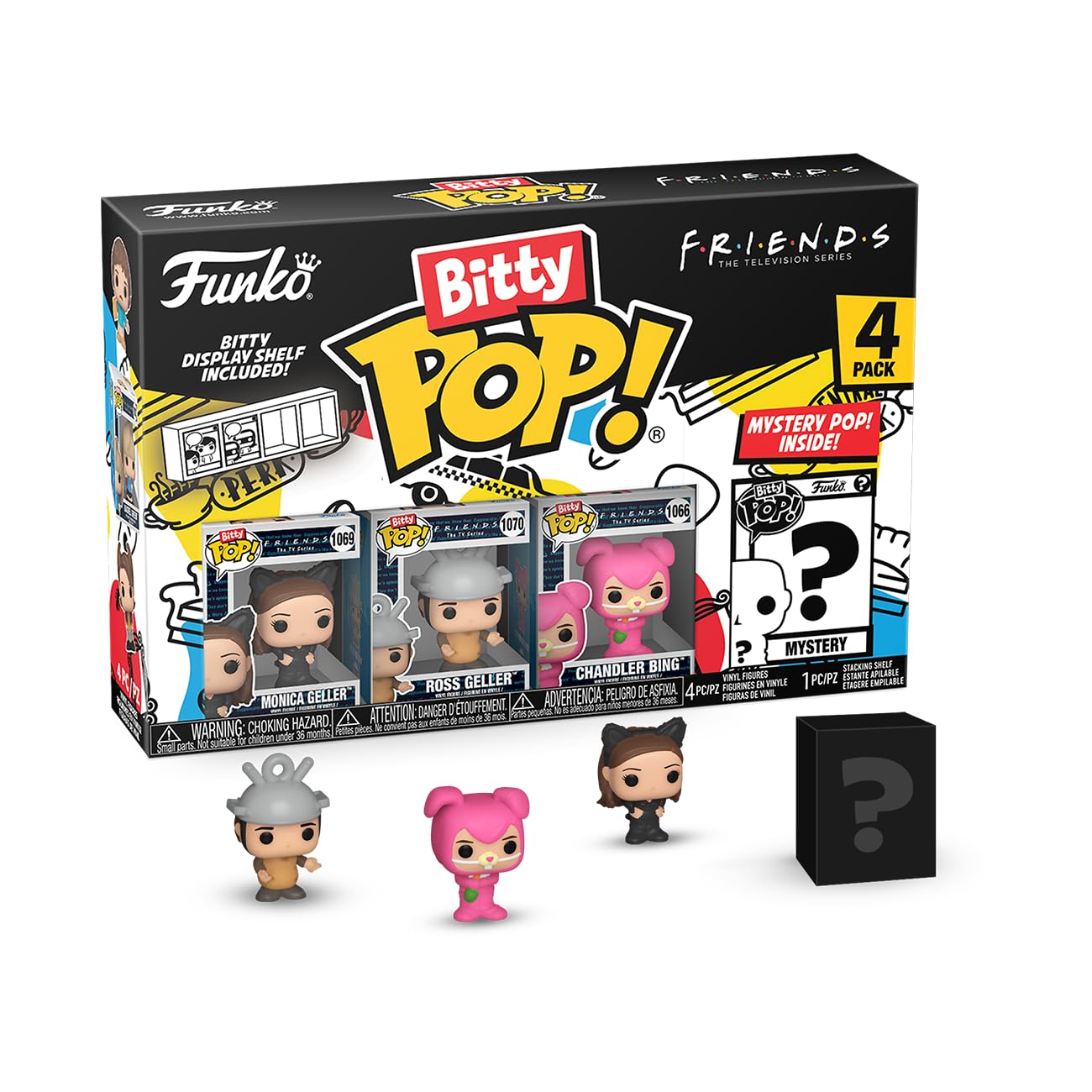 Funko Bitty POP! Friends Phoebe Monica 2cm 4pak