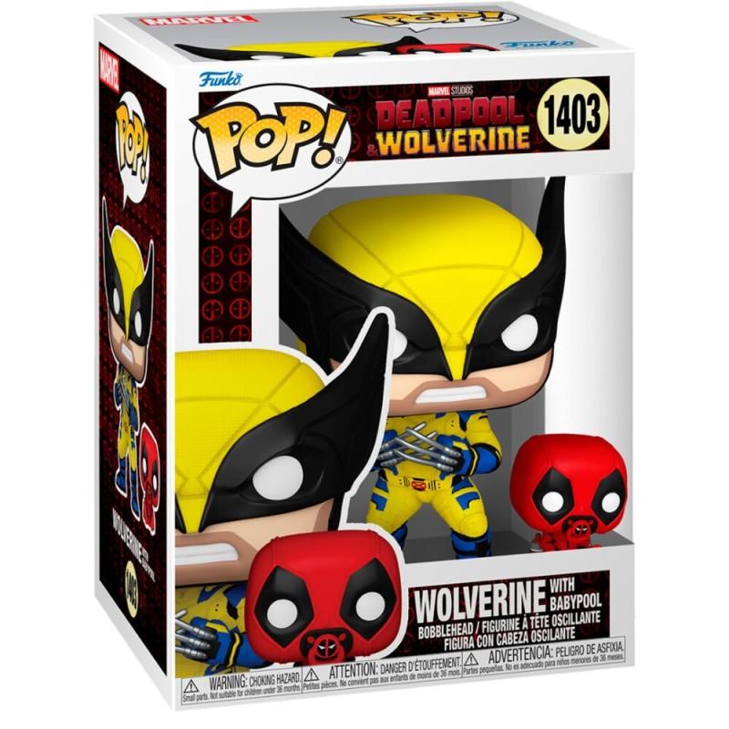 Funko POP! Marvel Deadpool Wolverine w/babypo 1403