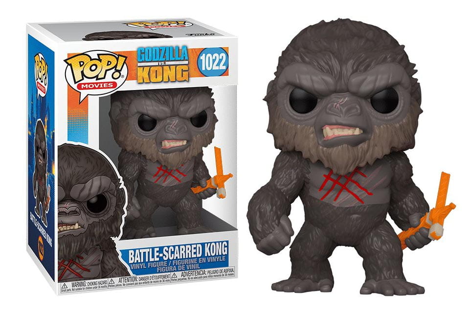 Funko POP! Godzilla Kong Battle Scarred Kong 1022 figurka