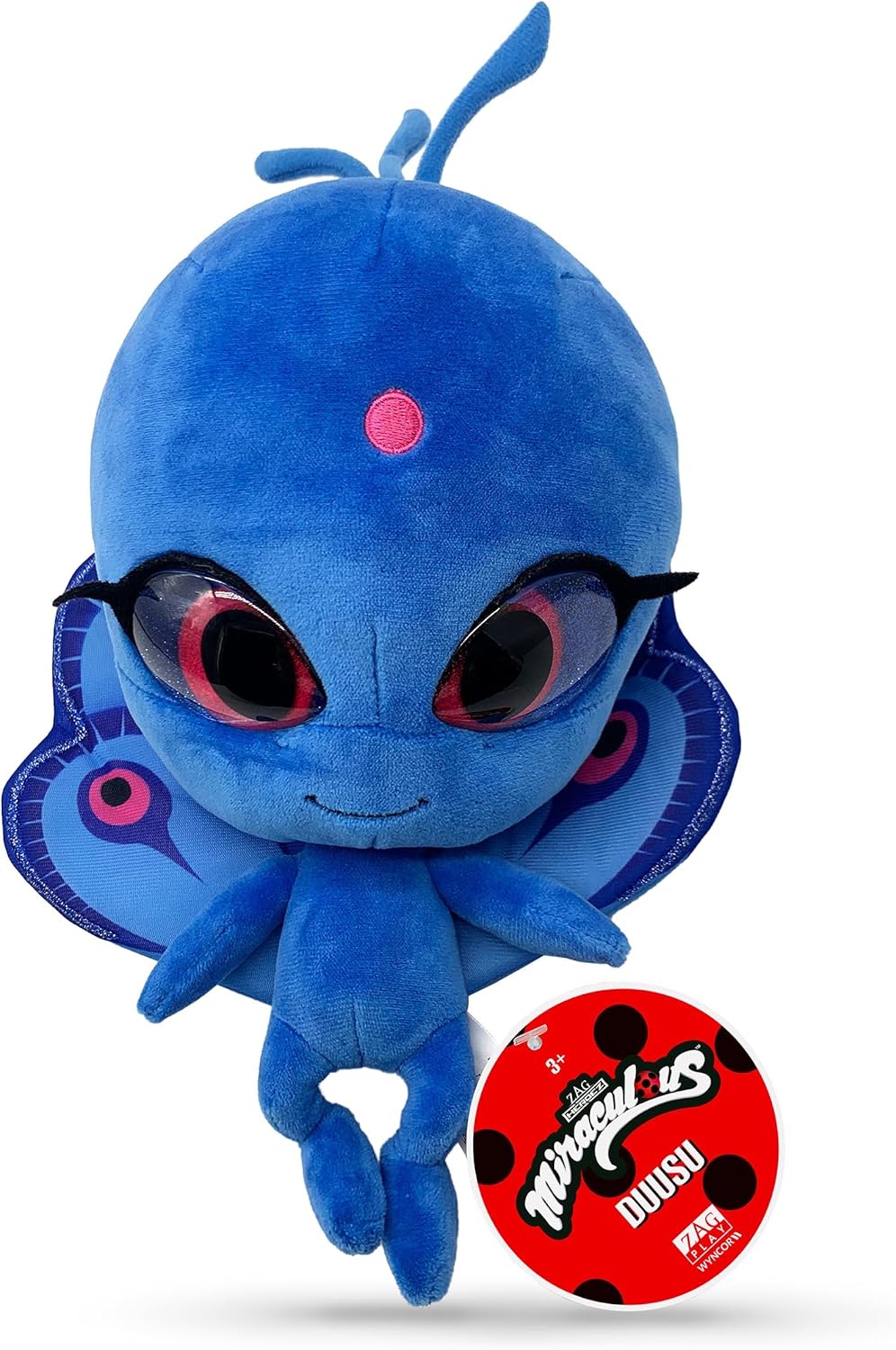 Maskotka Miraculous Kwami Duusu Pluszak 24cm Biedronka i Czarny Kot Mon Ami