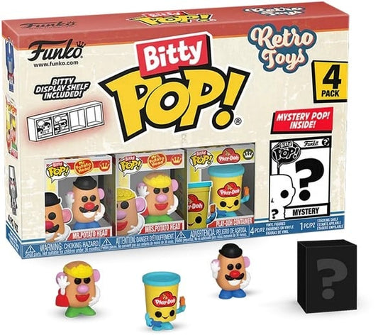Funko Bitty POP! Retro Toys Mr. Mrs. Potato Play-Doh 2cm 4pak