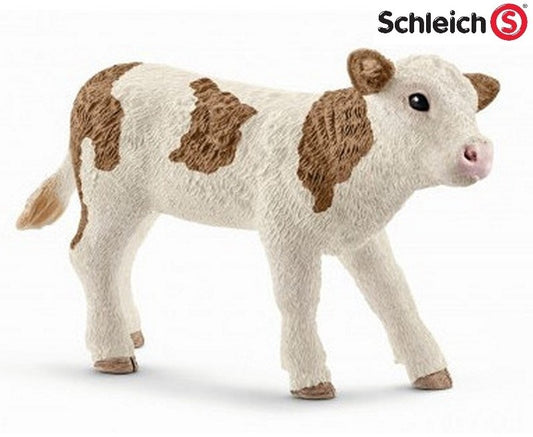 Figurka Schleich Farm World 17073 Simmental Calf Cielę 8cm zwierzęta domowe