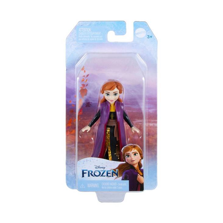 MATTEL Disney Frozen Kraina Lodu Lalka Anna 9cm