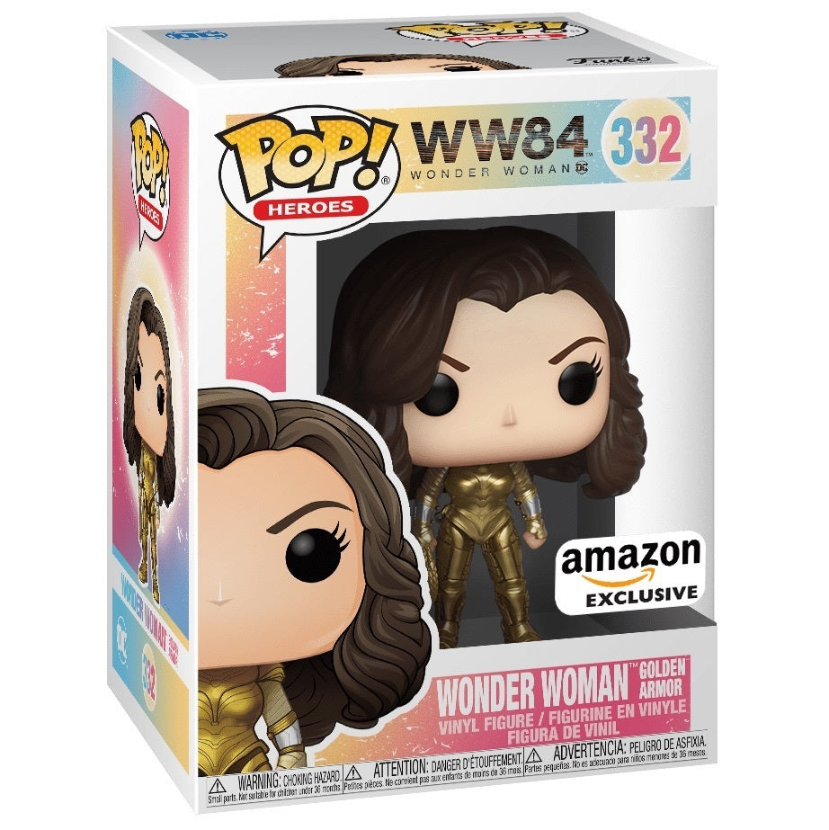 Funko POP! WW84 Wonder Woman Golden Armor 332 figurka