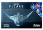 Model kolekcjonerski statku Eaglemoss Star Trek Picard Romulan Vessel 24cm