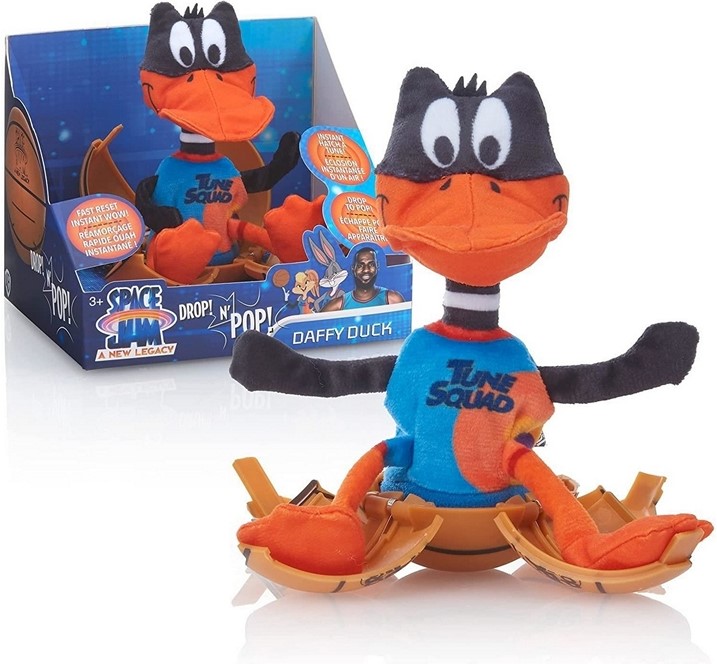 Maskotka pluszowa Space Jam A New Legacy Daffy Duck Basketball Plush