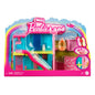 Zestaw Mattel Barbie Barbieland Mini domek i lalka HYF46
