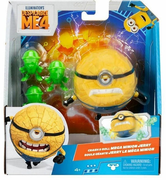 Zestaw Despicable Me 4 Crash&Roll Mega Minion Jerry 10cm