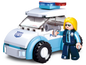 Klocki SLUBAN Policjantka 68 el. M38-B0600B