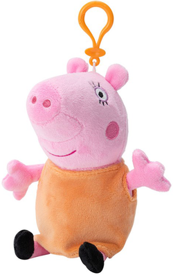 Świnka Peppa Pig Maskotka Zawieszka Portfel mix 18cm