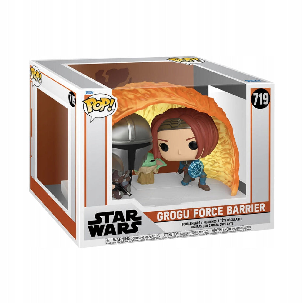 Funko POP! Star Wars diorama Grogu Force Barrier Mandalorian 719 XL