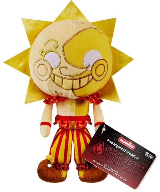 Pluszowa maskotka FNAF Sun 18cm kolekcjonerska zabawka dla fanów gier
