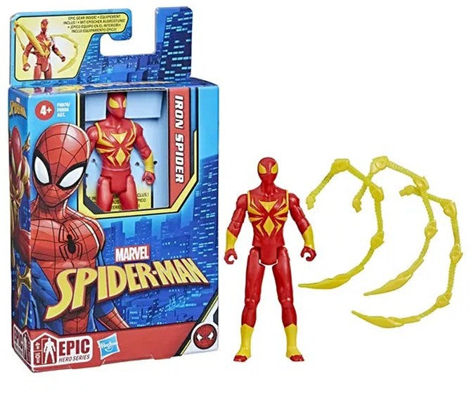 Marvel Spider Man Epic Hero Iron Spider 10cm Hsbro