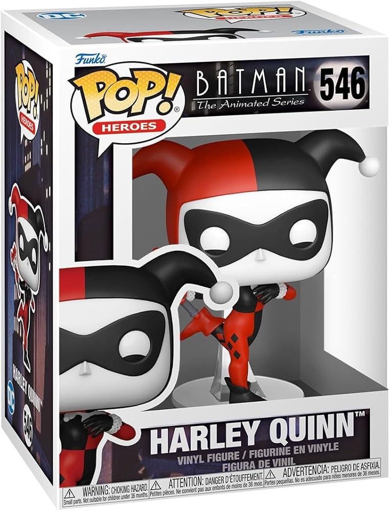 Funko POP! Heroes Batman Harley Quinn figurka 546