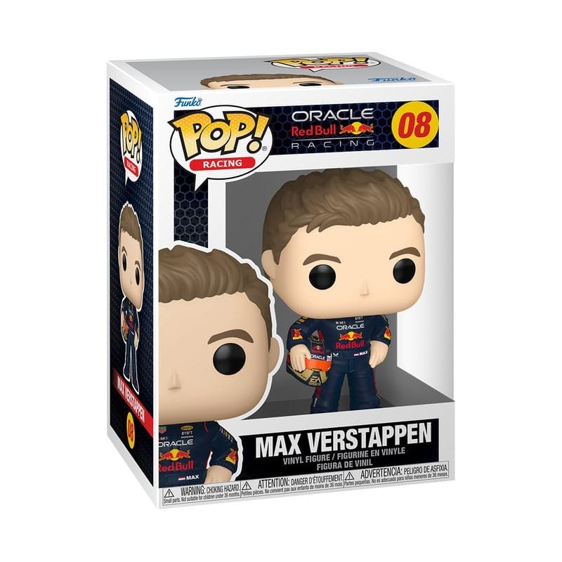 Funko POP! Racing Oracle Max Verstappen 08