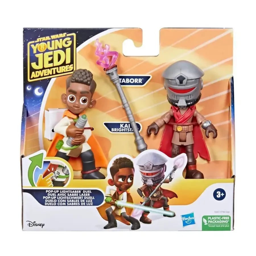 Hasbro SW Young Jedi Adventure Kai Taborr 2pak