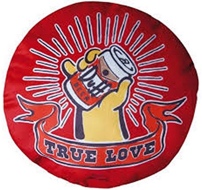 Poduszka Beer Duff The Simpsons True Love 41cm