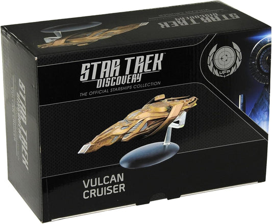 Model kolekcjonerski statku Eaglemoss Star Trek Discovery Vulcan Cruiser 18cm