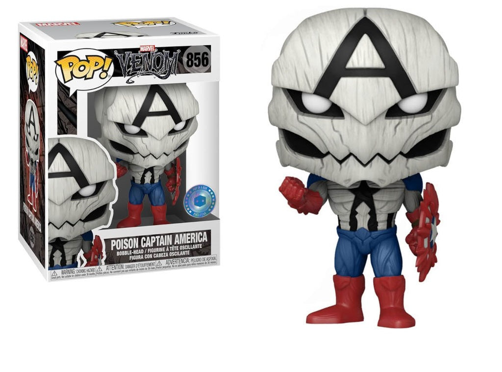 Funko POP! Venom Poison Captain America 856 figurka