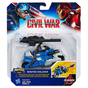 Hasbro Marvel Civil War WINTER SOLDIER+MOTOR B6769
