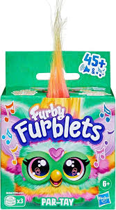 Maskotka interaktywna zwierzątko Furby Furblets Par Tay śpiewa tańczy plusz Furbiś klips