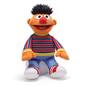 Ulica Sezamkowa maskotka pluszowa ERNIE 28cm licencja
