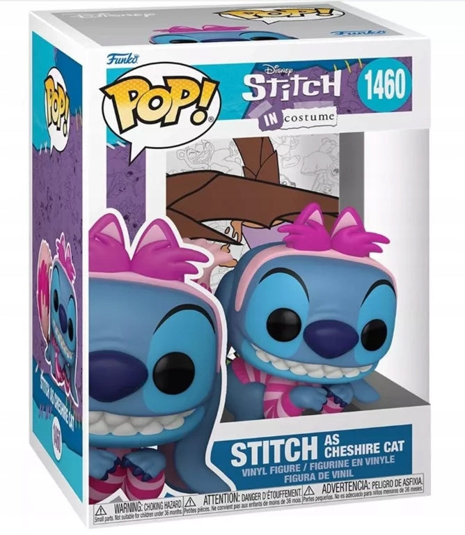 Funko POP! Disney Lilo i Stitch Stitch Costume Cheshire Cat figurka 1460