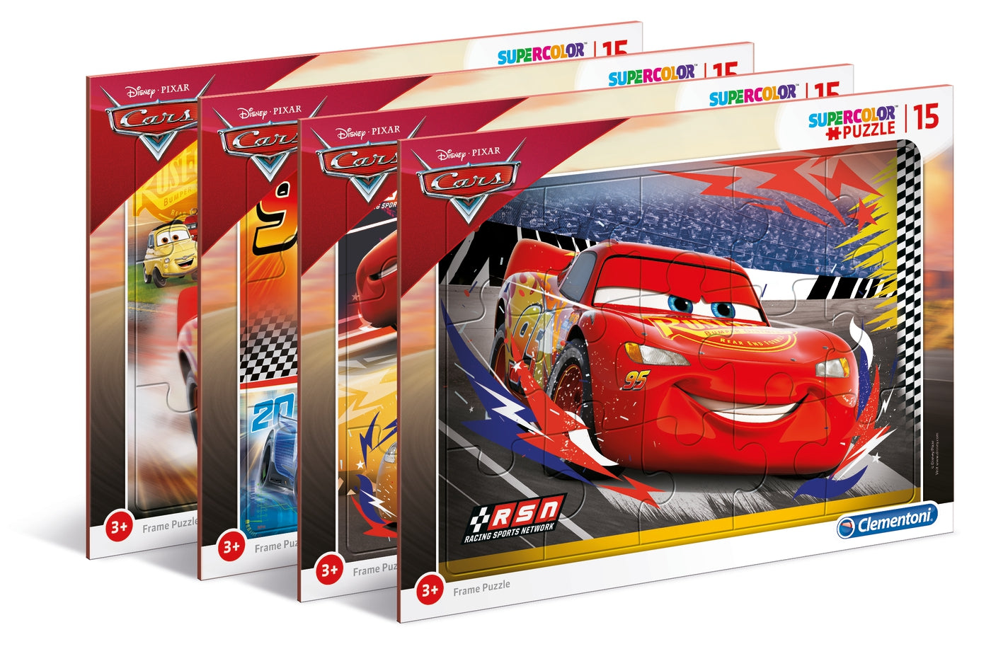 PUZZLE Clementoni Cars McQueen 15 el. F