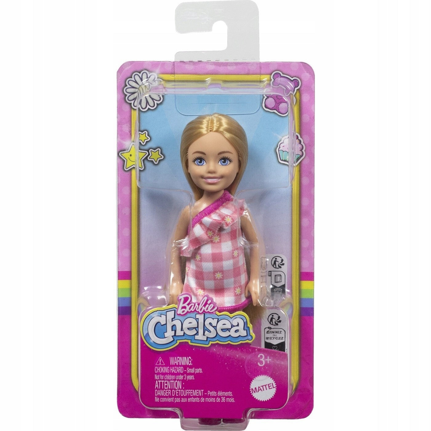 Lalka Mattel Barbie Chelsea Small Girl Blonde Hair 13cm