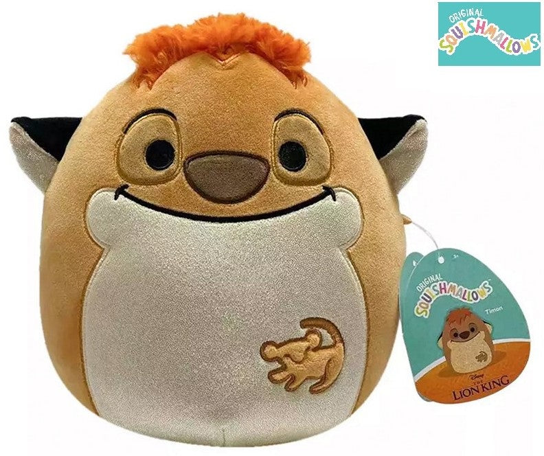 Maskotka Squishmallows Disney Król Lew Timon miękka przytulanka 20cm