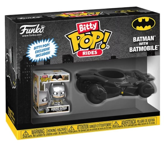 Funko Bitty POP! Rides DC Comics Marvel Batman with Batmobile figurka 88