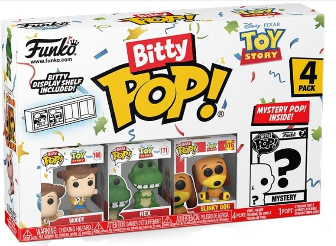 Funko Bitty POP! Disney Toy Story Woody 2cm 4pak
