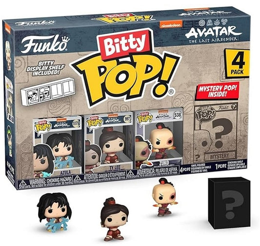 Funko Bitty POP! Avatar Azula Ty Lee figurki 2cm 4pak