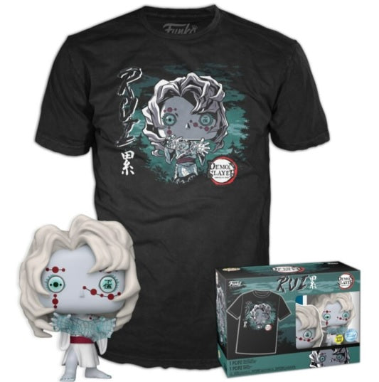 Funko POP! Tees Demon Slayer Rui Glow 1307 figurka+T-shirt L
