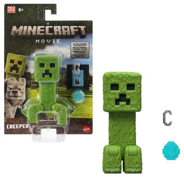 Zestaw figurka +akcesoria Mattel Minecraft Creeper JFR58 10cm