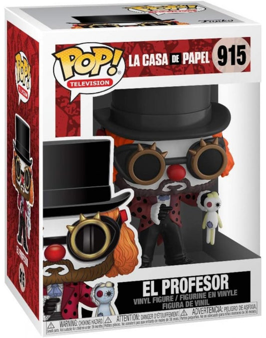 Funko POP! La Casa de Papel El Profesor Clown 915