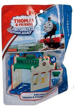 Tomek & Friends Fisher Price zajezdnia kolejka CDV12